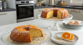 Bizcocho de naranja con Thermomix