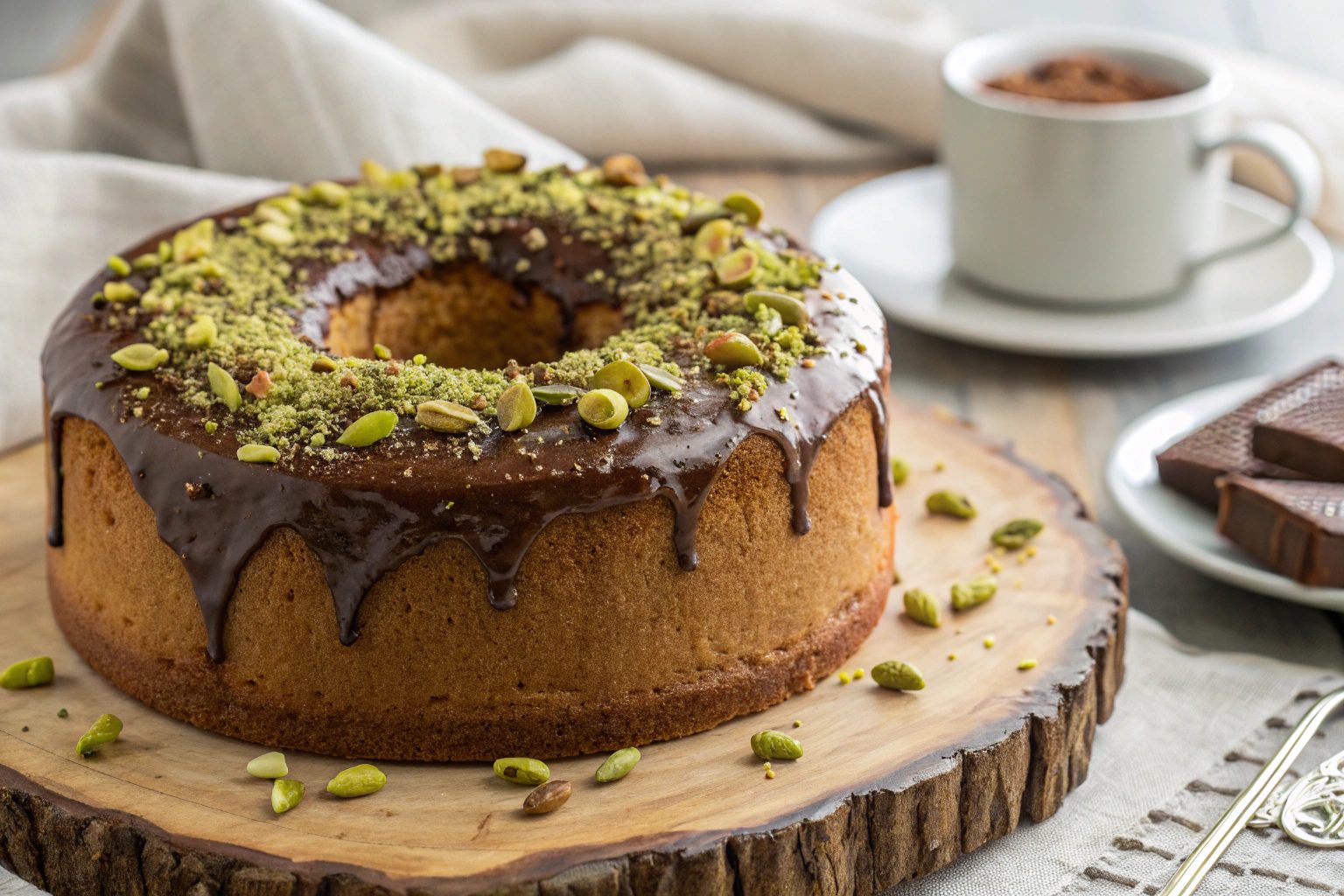 Bizcocho de chocolate y Nutella en freidora de aire - airfryer