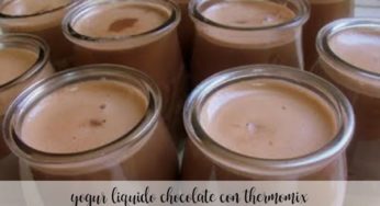 yogur liquido de chocolate con thermomix